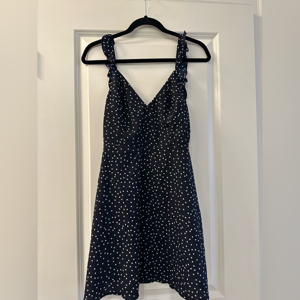 BNWT WildFox Navy Polka Dot Dress
